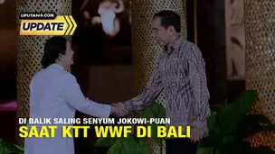 Momen Hangat Pertemuan Jokowi dan Puan Maharani di KTT WWF Bali, Sinyal Rekonsiliasi?