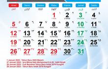 Download Kalender 2025 dengan Libur Nasional dan Cuti Bersama, Mudah Dicetak Sendiri
