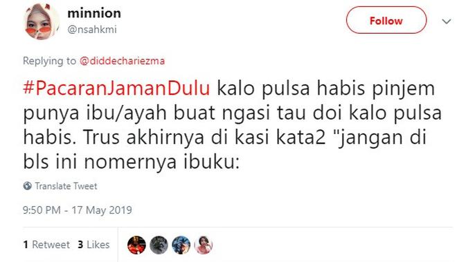 7 Cuitan Warganet Soal Gaya Pacaran Zaman Dulu Bikin