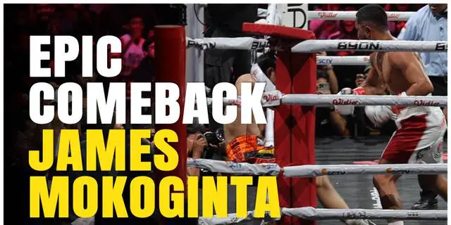 VIDEO: Comeback Memukau James Mokoginta saat Melawan Petinju Thailand di Byon Madness