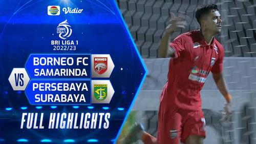 VIDEO: Highlights BRI Liga 1, Brace Matheus Pato Bawa Borneo FC Bungkam Persebaya Surabaya