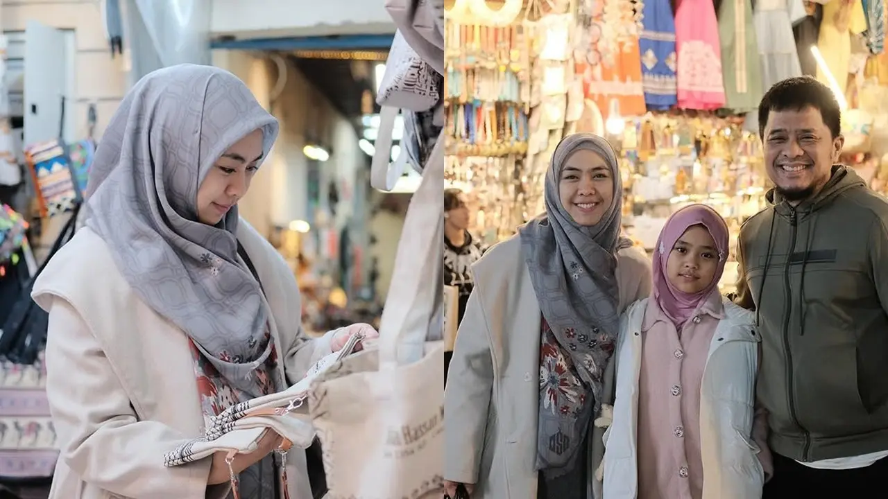Oki Setiana Dewi di Mesir
