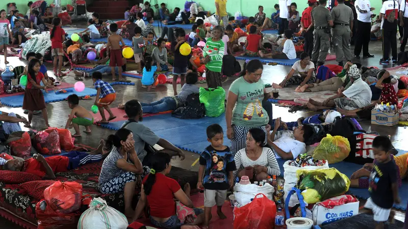 Gunung Agung Status Siaga, Ratusan Warga Dievakuasi ke Klungkung