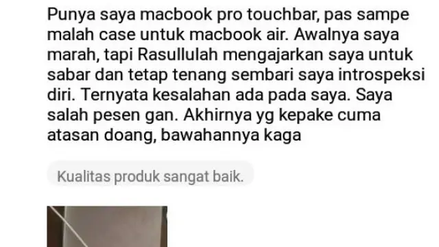 6 Potret Komentar Pembeli Online Shop, Bikin Elus Dada