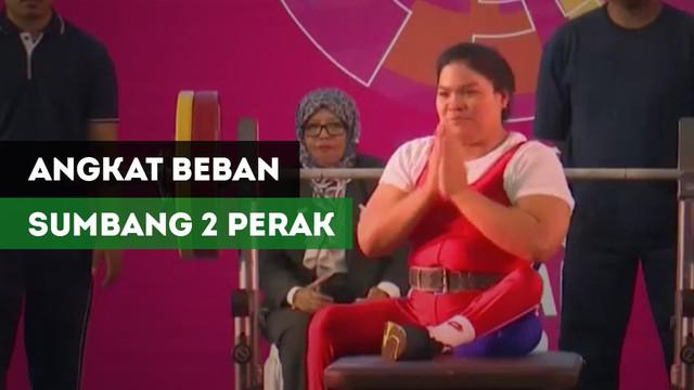 Berita video 2 wanita lifter Indonesia berhasil merebut dua medali perak pada ajang Asian Para Games 2018 di Balai Sudirman, Jakarta, Rabu (10/10/2018