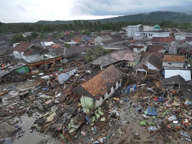 Kesaksian Nelayan Lihat Gelombang Tsunami 15 Meter Hancurkan Permukiman News Liputan6 Com