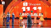Acara Shopee 11.11 Big Sale TV Show. (Foto: Shopee)