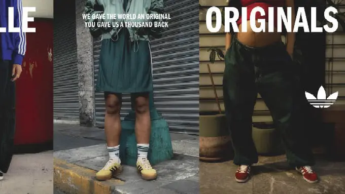 Kampanye "1000 Black" diluncurkan adidas Originals