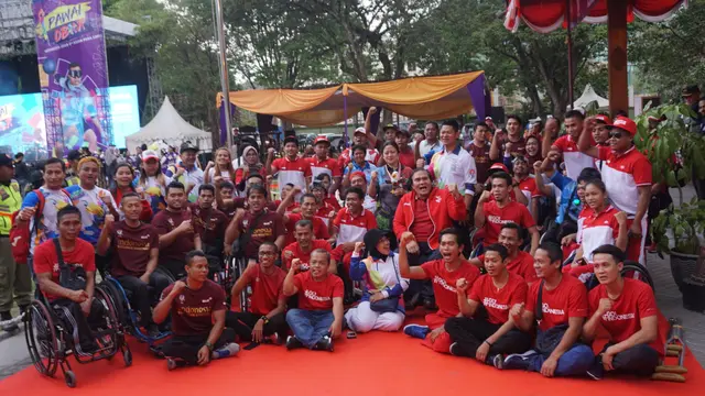Puan Maharani Bawa Obor Asian Para Games