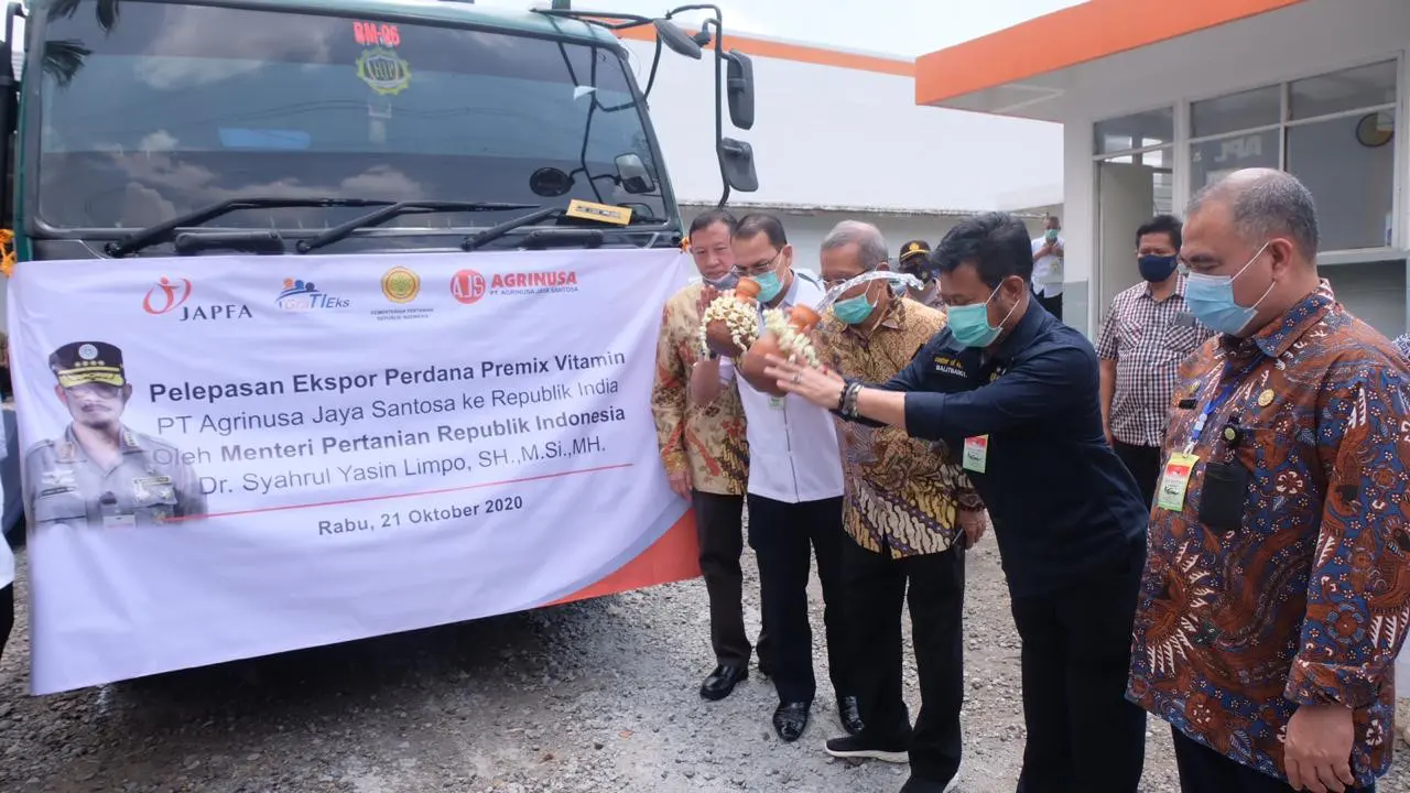 Ekspor Premix Vitamin ke India di Tengah Pandemi Jadi Bukti Gratieks Efektif