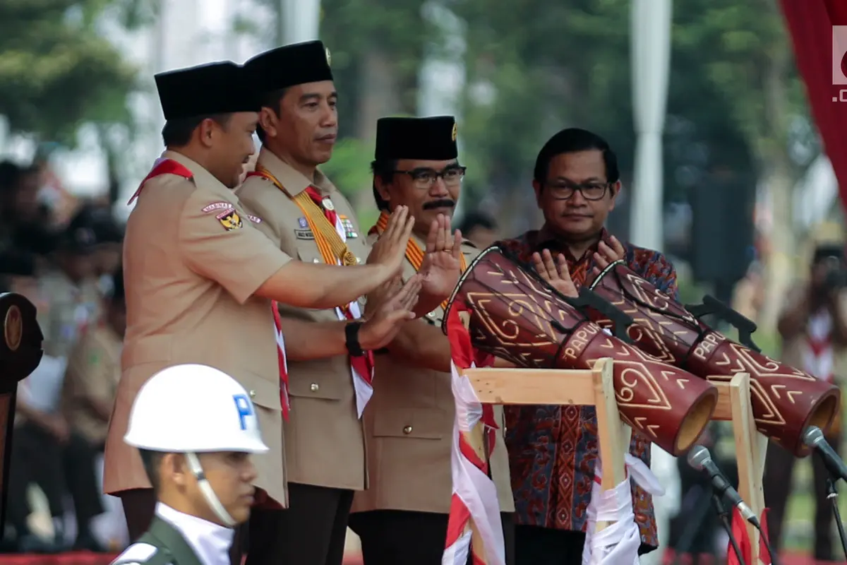 Presiden Jokowi Buka Raimuna Nasional XI Tahun 2017
