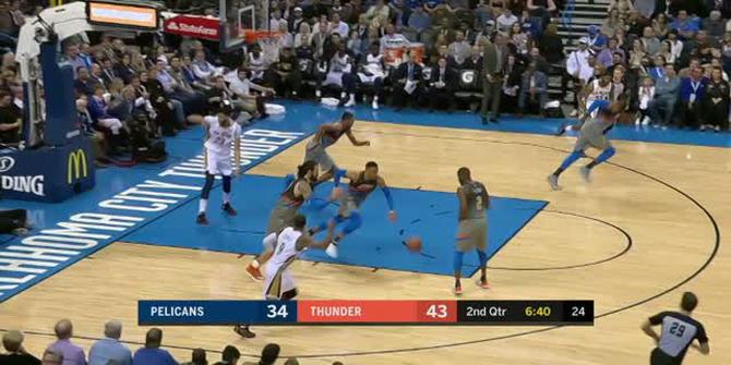 VIDEO : GAME RECAP NBA 2017-2018, Pelicans 114 vs Thunder 100