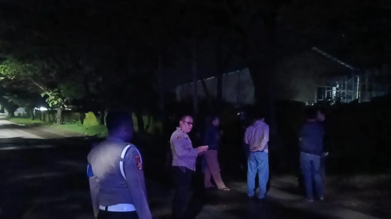 Polisi Cek Lokasi Diduga Tempat Pembegalan