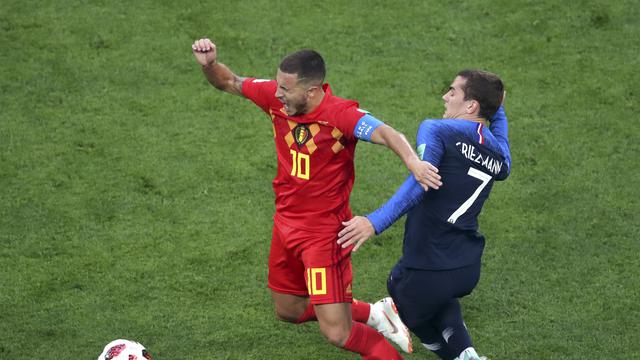 Timnas Prancis, Timnas Belgia, Piala Dunia 2018