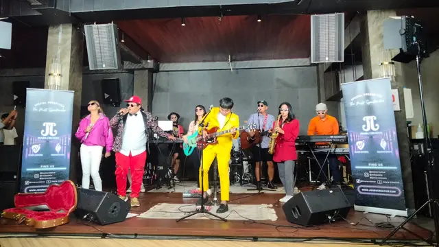 Dodit Mulyanto saat peluncuran single terbarunya yang sudah rilis, Sehidup Semati Sama Kamu. (Dok. IST/Nada Jwara)