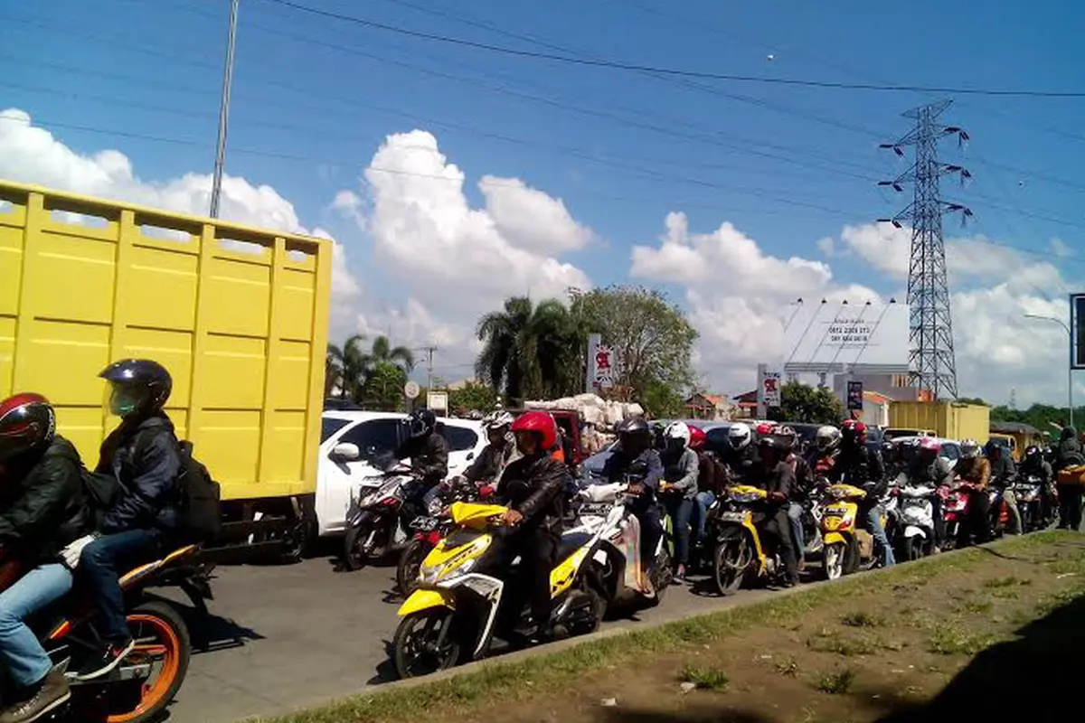 pemudik di Cirebon