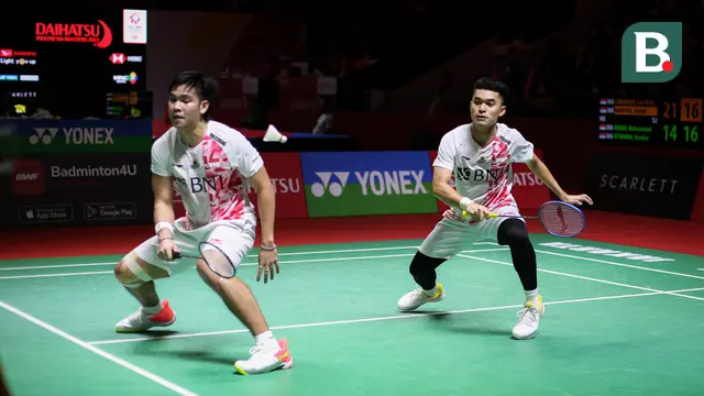 Indonesia Masters 2023: Leo Rolly Carnando/Daniel Marthin