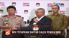 Komisi Pemilihan Umum (KPU) telah menetapkan 7.968 daftar calon tetap atau DCT DPR RI Pemilu 2019.