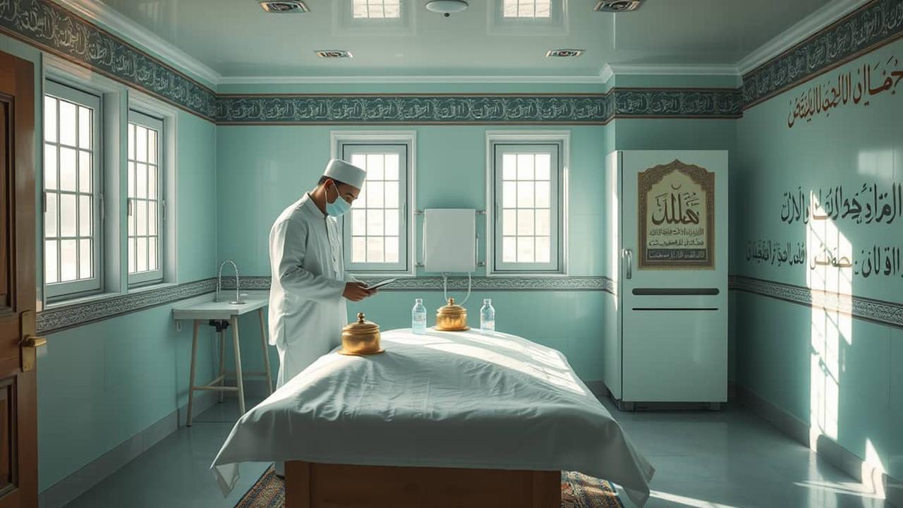 Tata Cara dan Niat Memandikan Jenazah Perempuan dan Laki-Laki Teks Arab ...