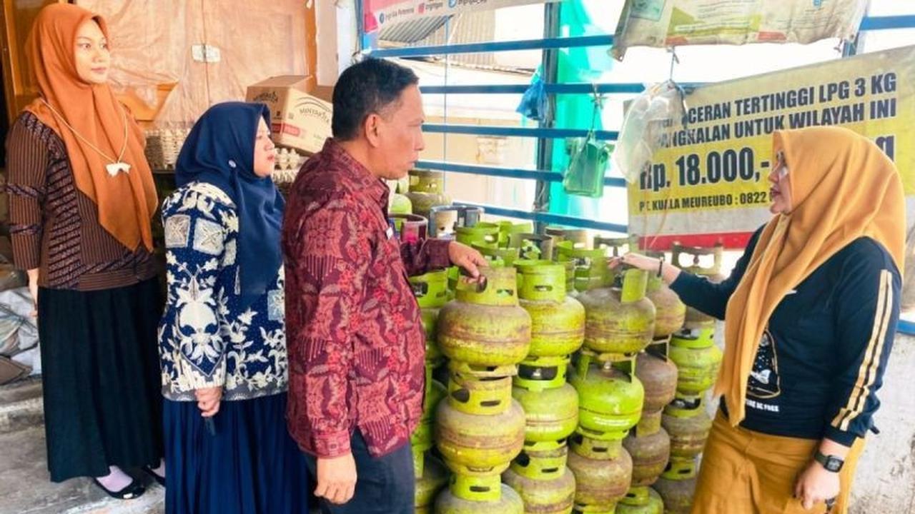 Pemkab Aceh Barat Tindak Tegas Pedagang Nakal Jual LPG Subsidi Rp40 Ribu