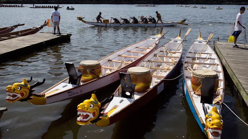 Intip Festival Perahu Naga Hong Kong di New York