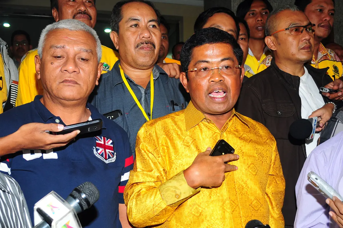 Datangi Bareskrim, Golkar Kubu Ical Laporkan Agung Laksono