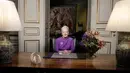 Ratu Margrethe II meletakkan jabatan ini usai 52 tahun duduk di kursi Kerajaan Denmark. (Keld Navntoft / Ritzau Scanpix / AFP)