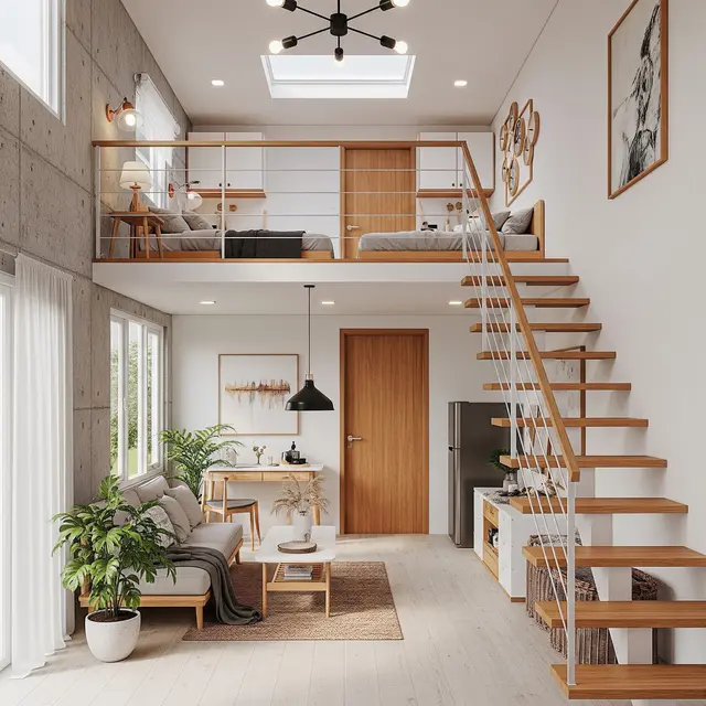 7 Desain Rumah 5x10 2 Kamar yang Adem, Hemat Biaya, dan Tetap Kekinian