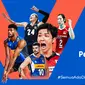 Streaming Volleyball Nations League 2021 Pekan Ini di Vidio. (Sumber : dok. vidio.com)