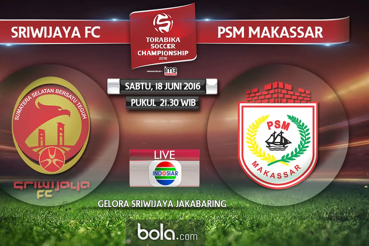 Sriwijaya Fc Vs PSM Makassar (bola.com/Adreanus Titus)   
