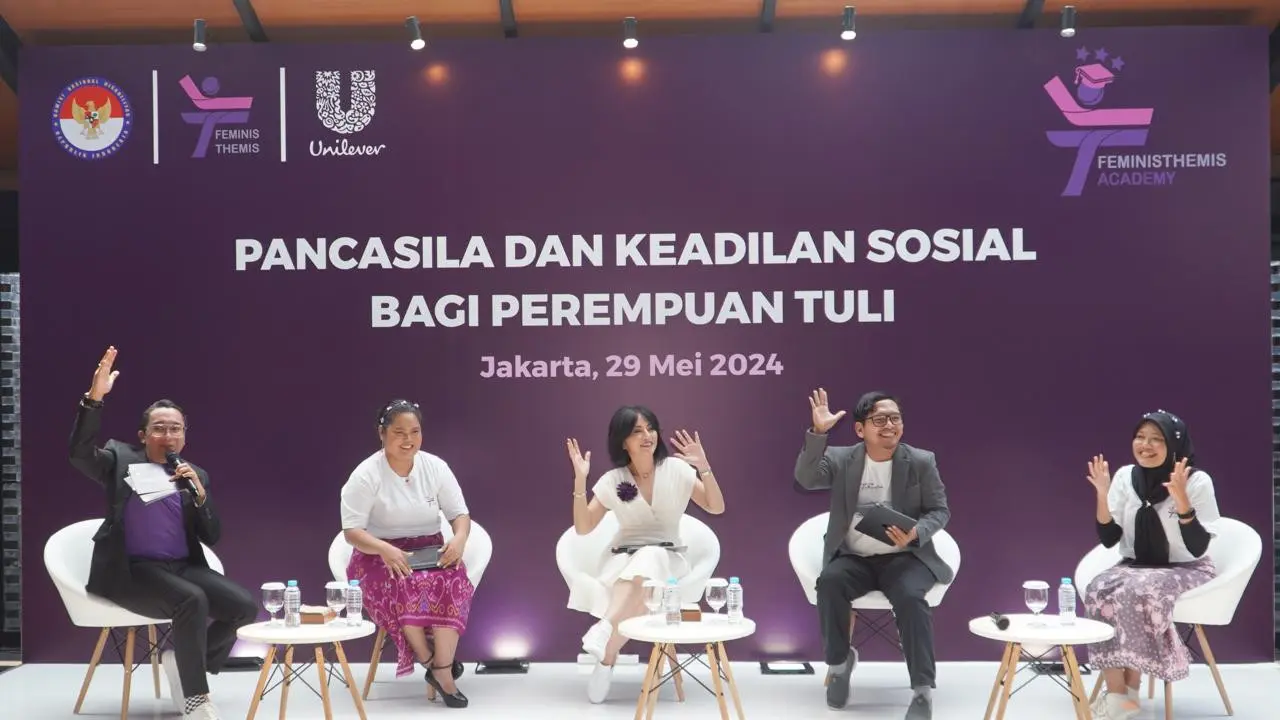 Dorong Kesetaraan Hak Perempuan Tuli, Unilever Dukung Feminis Themis Academy 2024