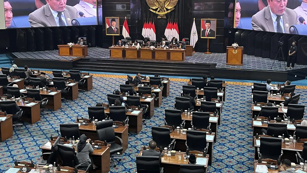 Rapat Paripurna DPRD DKI Jakarta, Rabu (12/8/2026). (Liputan6.com/Winda Nelfira)