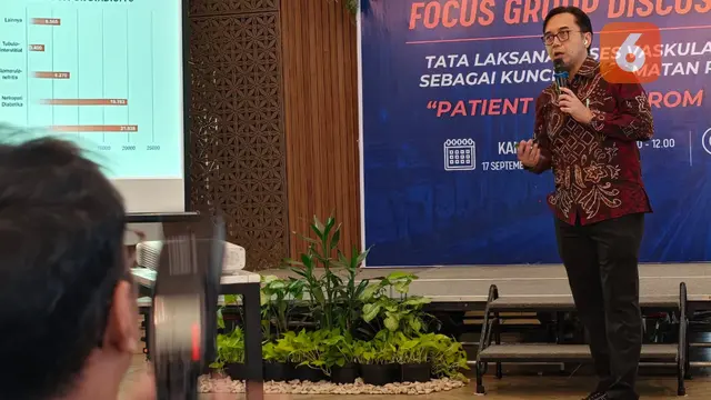 Ketua Perhimpunan Nefrologi Indonesia (PERNEFRI) Dr. dr. Pringgodigdo, Sp.PD-KGH., FINASIM, (Foto: Aditya Eka Prawira/Liputan6.com)