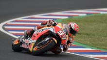 Pebalap tim Repsol Honda, Marc Marquez. (AFP/Juan Mabromata)