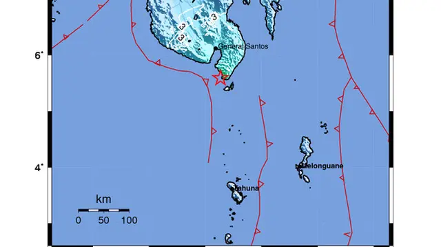 Gempa M 5,4 Guncang Pulau Karatung Sulawesi Utara