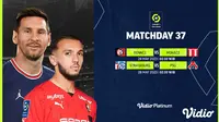 Jadwal Ligue 1 Liga Prancis Pekan ke-37 Live Vidio Minggu, 28 Mei 2023 : PSG Vs Strasbourg, Lyon Vs Reims