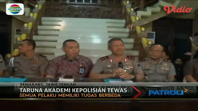 Polisi menetapkan 14 tersangka, terkait tewasnya seorang taruna Akademi Kepolisian di Semarang.