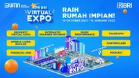 Launching KPR BRI Virtual Expo vol 2, Jumat (15/10/2021).