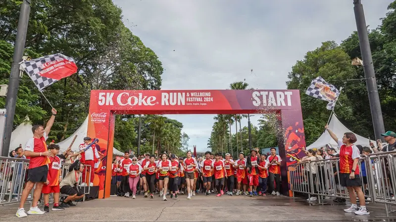 CCEP Indonesia Selenggrakan 5K Run & Wellbeing Festival, Tekankan Pentingnya Kesehatan Mental Karyawan