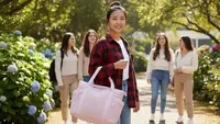Tote Bag Kuliah Ukuran Besar yang Praktis untuk Bawa Laptop dan Perlengkapan Kampus