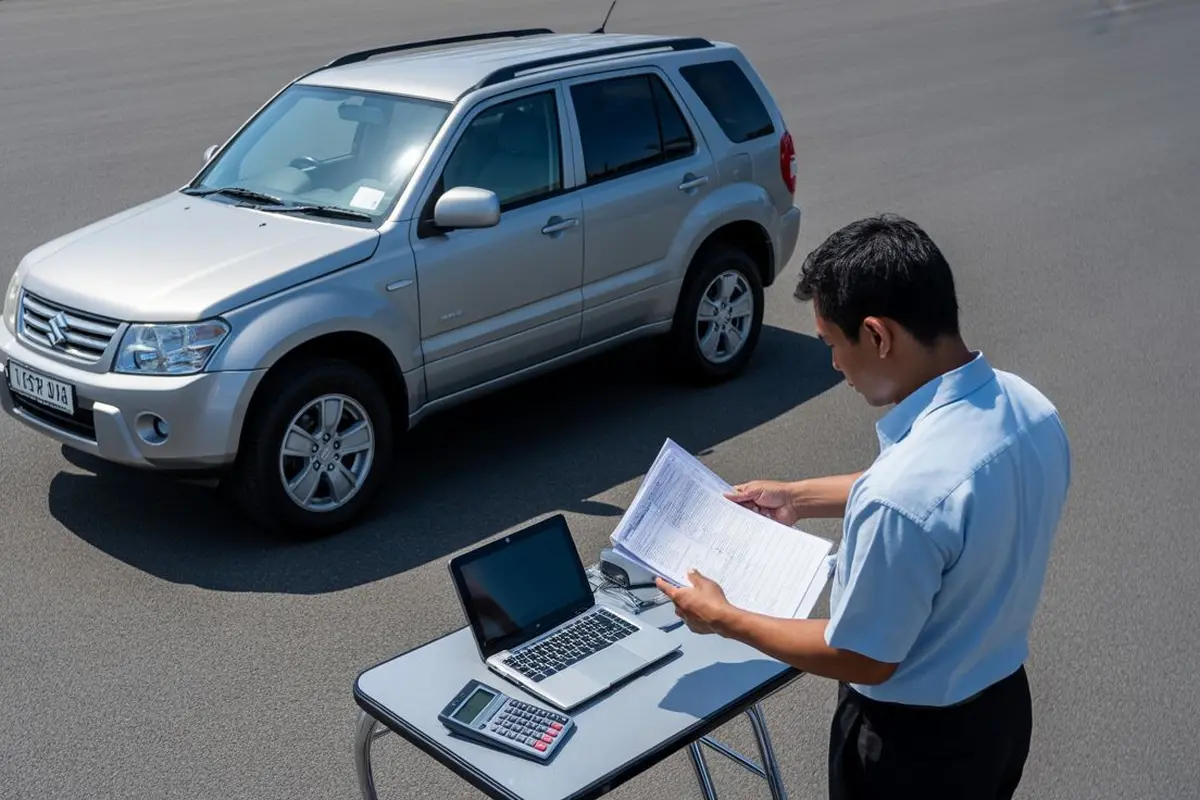 pajak grand vitara 2008