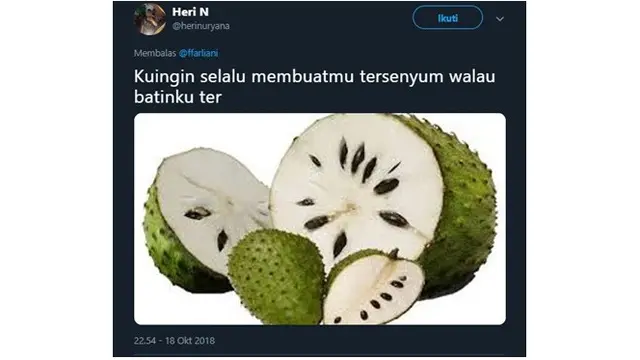 Plesetan Nama-nama Buah Ini Bikin Tepuk Jidat