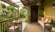 12 Warna Cat untuk Teras yang Banyak Menggunakan Furnitur Kayu, Hadirkan Kesan Natural