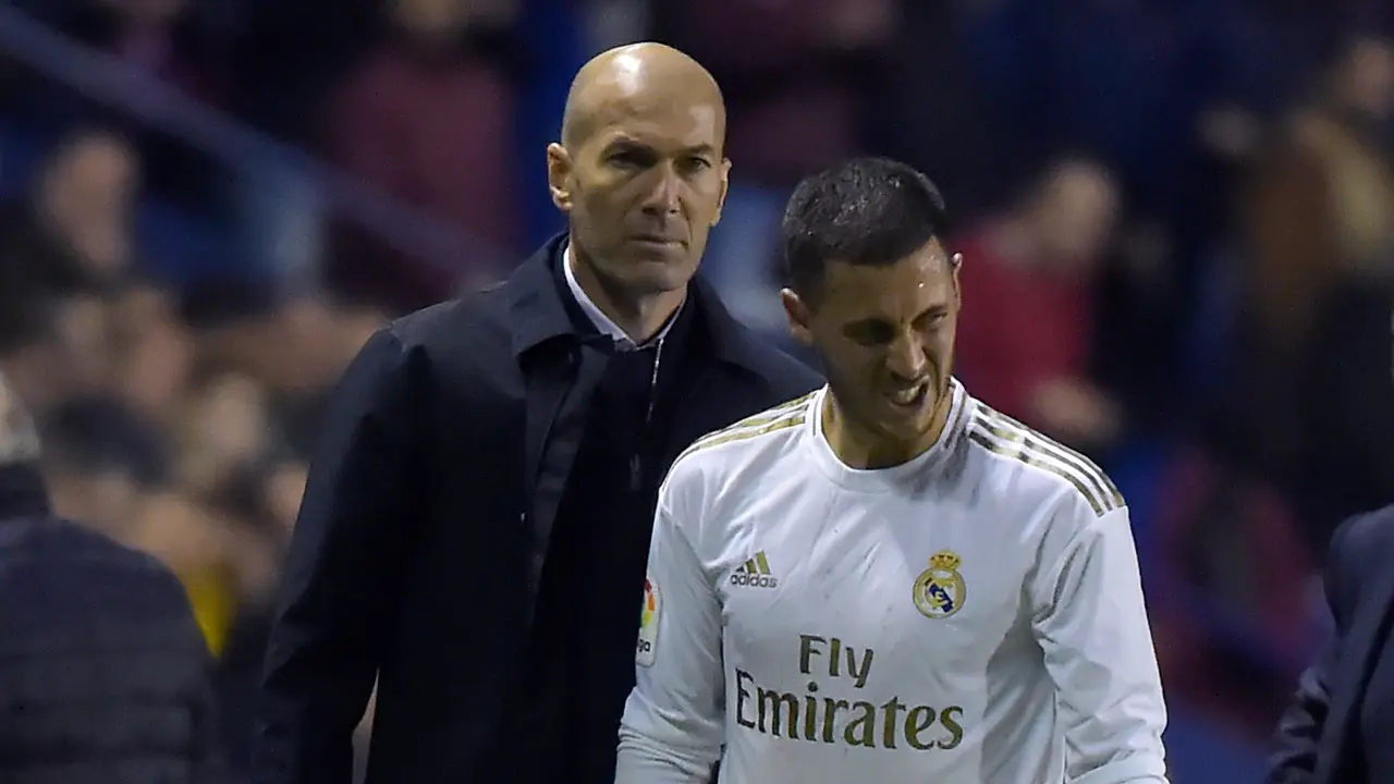 Pelatih Real Madrid, Zinedine Zidane.