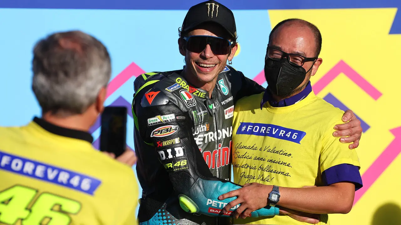 Foto: Grazie, Thank You, Terima Kasih Valentino Rossi