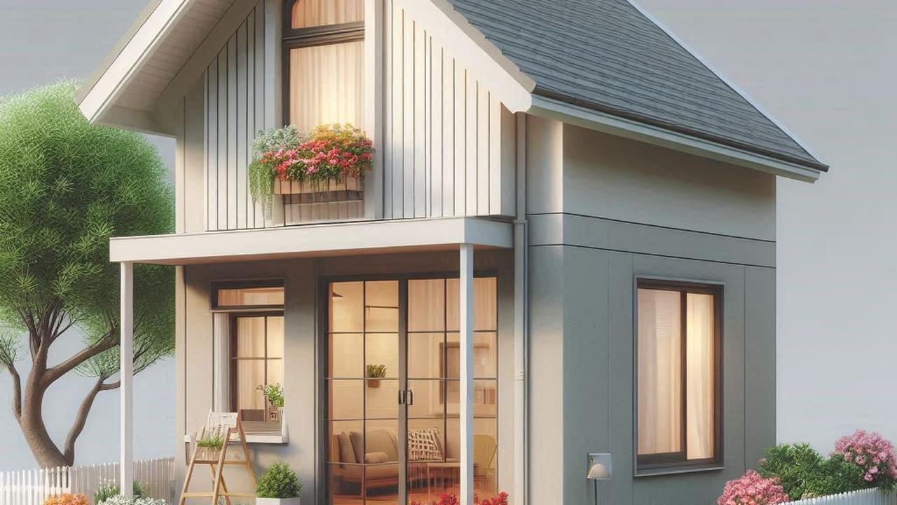 Ilustrasi Rumah Kecil Minimalis