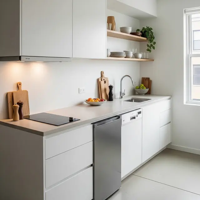 Inspirasi Model Dapur Minimalis Ukuran Kecil untuk Apartemen Studio