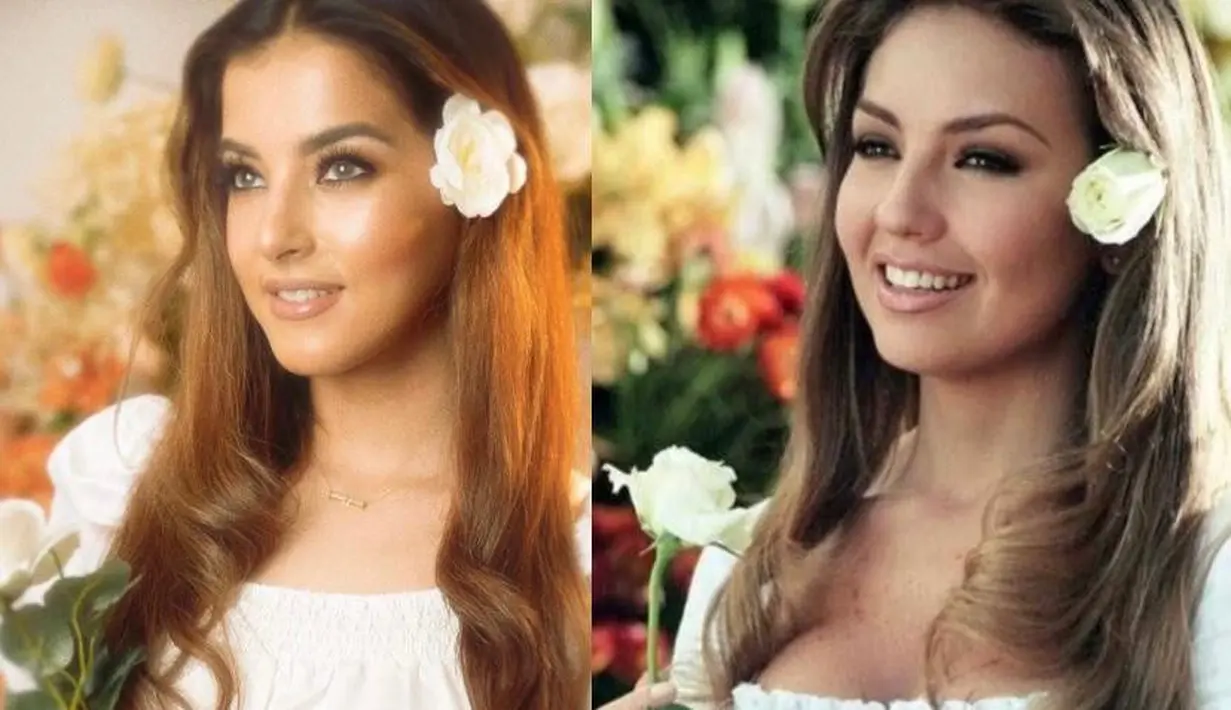Berkat transformasinya tersebut, Netizen ramai-ramai memuji penampilan Tasya Farasya yang dinilai mirip Rosalinda. “Ya ampun mirip banget Rosalinda,” komentar netizen. (Instagram/tasyafarasya).
