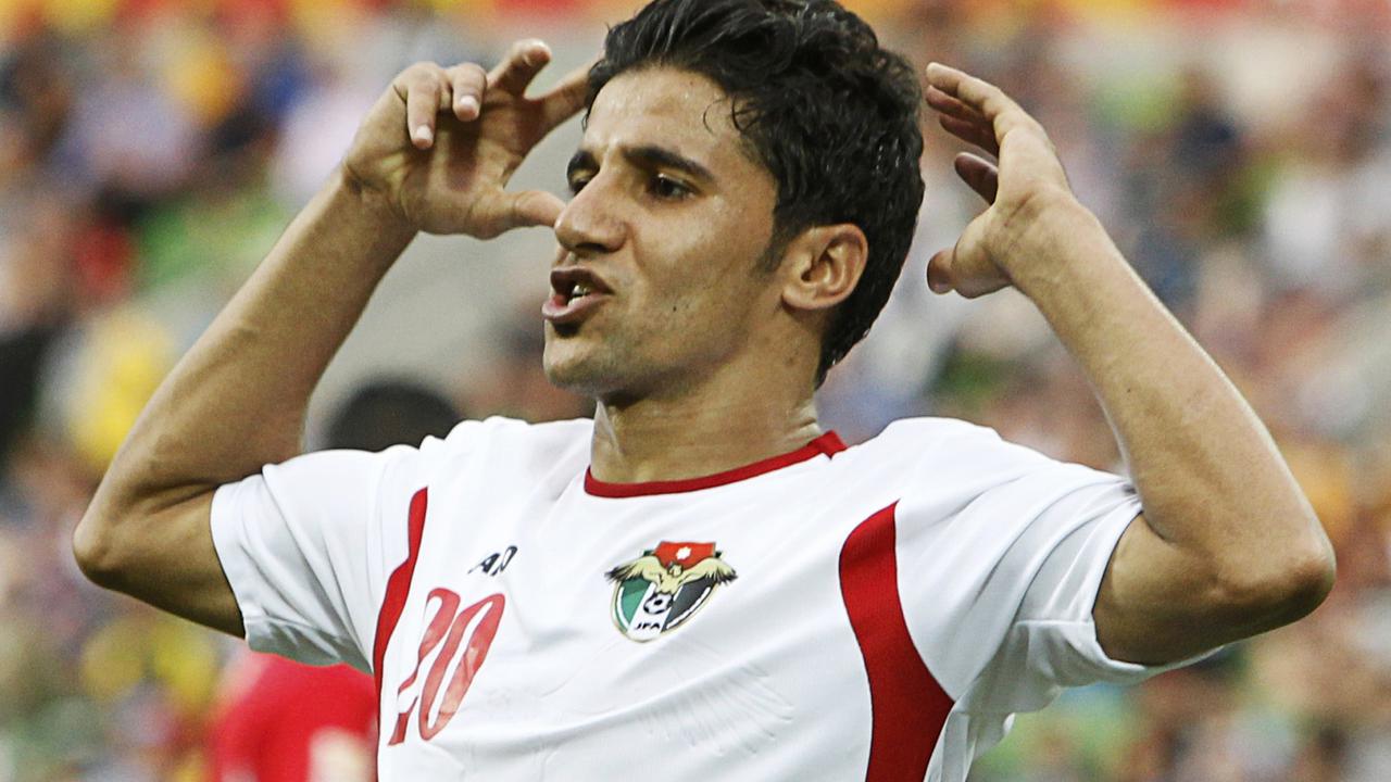 Palestina Vs Yordania, Hamza Al Daradreh 