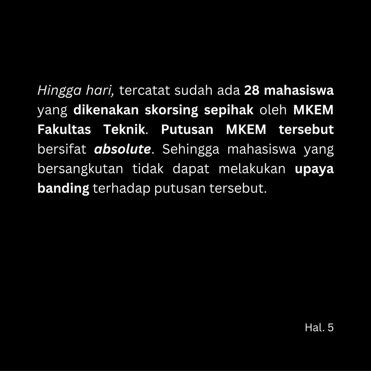 Kabar Puluhan Mahasiswa Unhas Diskorsing dan Drop Out